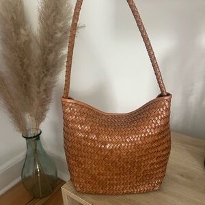 Brand New Madewell Woven Shoulder Bagg
